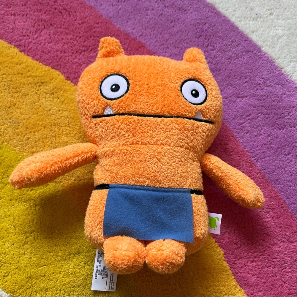 Ugly Dolls Movie 2019 Hasbro Orange Wage Beanbag Stuffed Toy